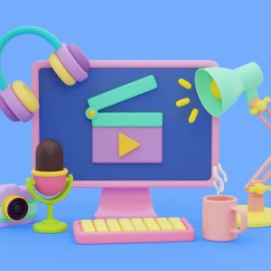 Motion graphics design 3D